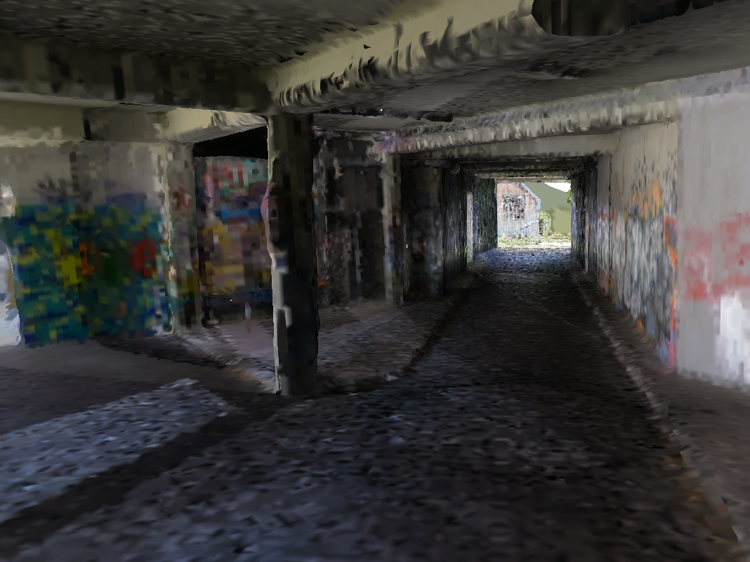 Campus Westerberg Tunnel, Colored
